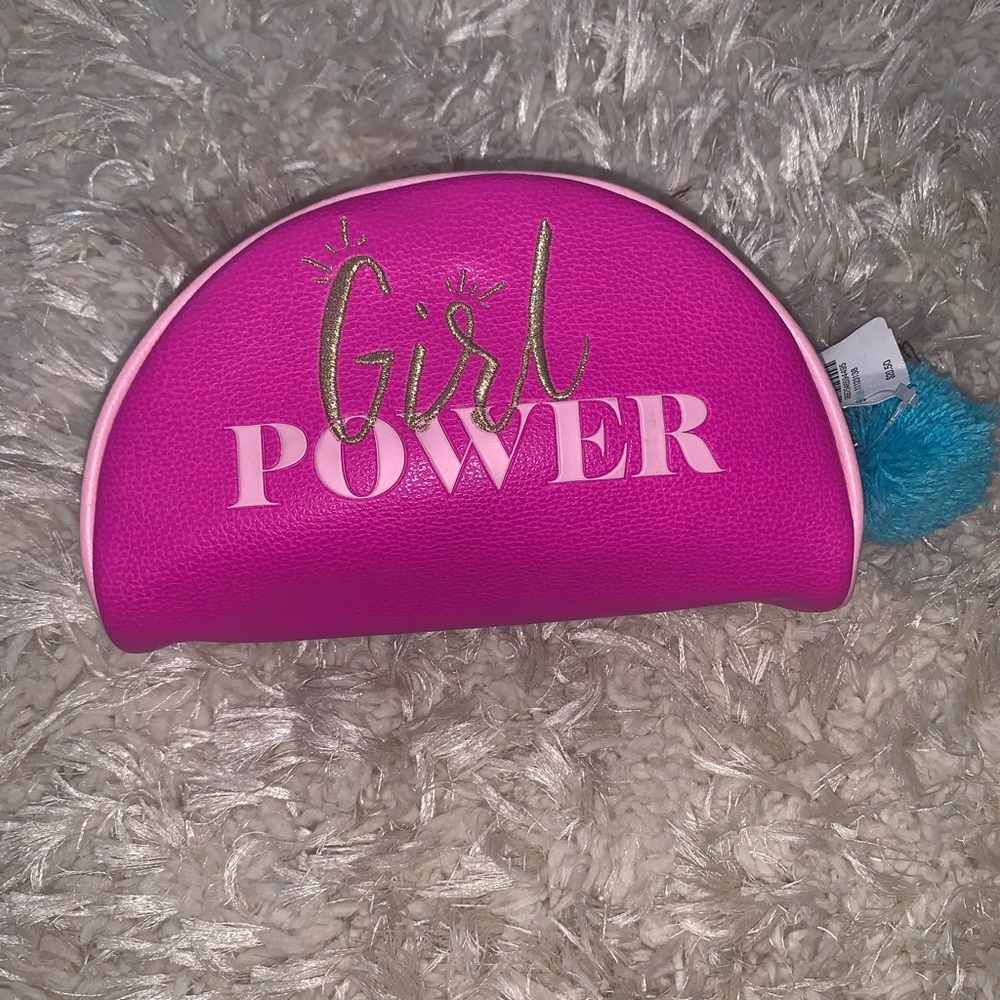 Girl power travel pouch